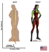 Load image into Gallery viewer, Advanced Graphics Gamora Life Size Cardboard Cutout Standup - Guardians of The Galaxy (TV Series) - AT TEN Distribution
