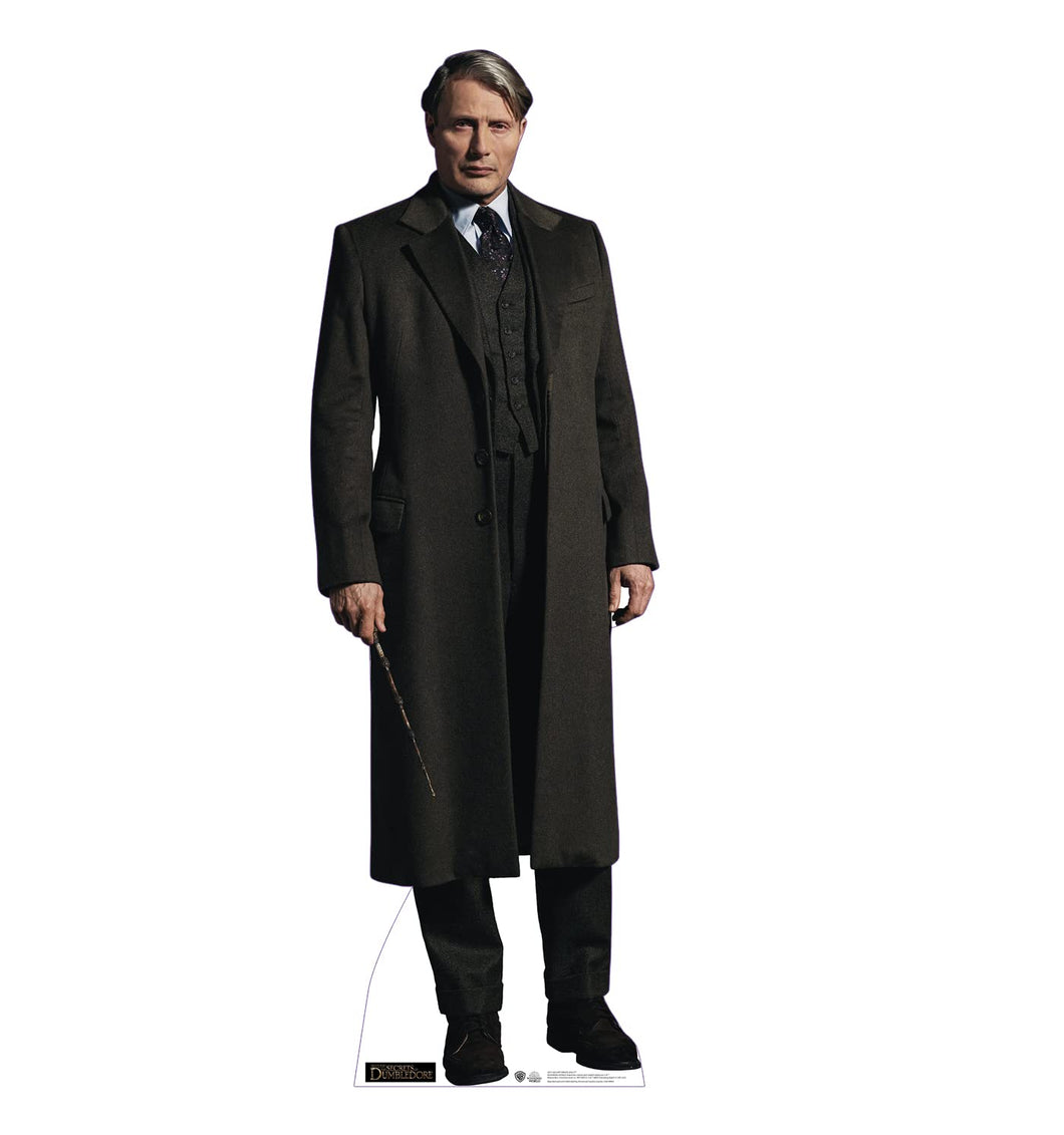 Advanced Graphics Gellert Grindelwald Life Size Cardboard Cutout Standup - Fantastic Beasts: The Secret of Dumbledore (2022 Film) - AT TEN Distribution