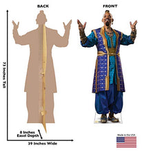 Load image into Gallery viewer, Advanced Graphics Genie Life Size Cardboard Cutout Standup - Disney&#39;s Aladdin (2019 Live Action Film) - AT TEN Distribution
