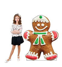 Load image into Gallery viewer, Advanced Graphics Gingerbread Man Cookie Life Size Cardboard Cutout Standup - AT TEN Distribution
