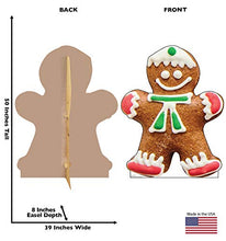 Load image into Gallery viewer, Advanced Graphics Gingerbread Man Cookie Life Size Cardboard Cutout Standup - AT TEN Distribution
