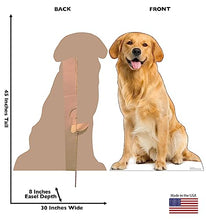 Load image into Gallery viewer, Advanced Graphics Golden Retriever Life Size Cardboard Cutout Standup - Made in USA - AT TEN Distribution
