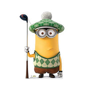 Advanced Graphics Golfer Minion Life Size Cardboard Cutout Standup - Minions - AT TEN Distribution