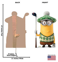 Load image into Gallery viewer, Advanced Graphics Golfer Minion Life Size Cardboard Cutout Standup - Minions - AT TEN Distribution
