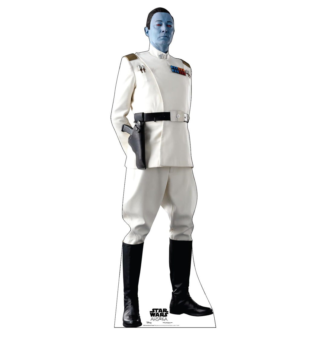 Advanced Graphics Grand Admiral Thrawn Life Size Cardboard Cutout Standup - Ahsoka (Lucas/Disney+ TV Series) - AT TEN Distribution