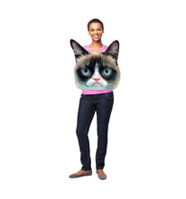 Load image into Gallery viewer, Advanced Graphics Grumpy Cat Big Head Life Size Cardboard Sign - AT TEN Distribution
