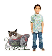 Load image into Gallery viewer, Advanced Graphics Grumpy Cat Christmas Life Size Cardboard Cutout Standup - AT TEN Distribution
