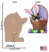 Load image into Gallery viewer, Advanced Graphics Grumpy Cat Easter Life Size Cardboard Cutout Standup - AT TEN Distribution

