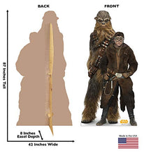 Load image into Gallery viewer, Advanced Graphics Han Solo and Chewbacca Life Size Cardboard Cutout Standup - Solo: A Star Wars Story (2018 Film) - AT TEN Distribution
