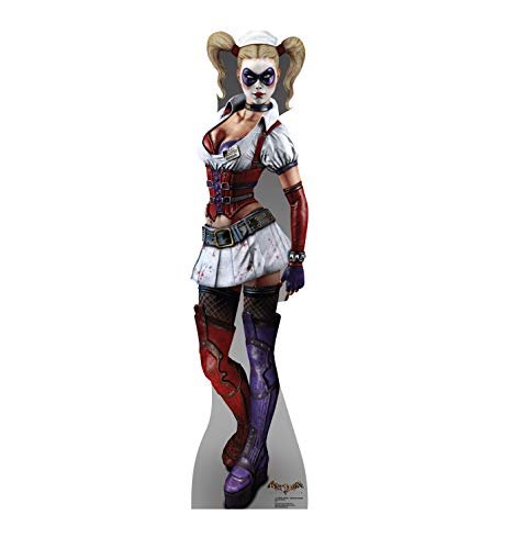 Advanced Graphics Harley Quinn Life Size Cardboard Cutout Standup - Batman: Arkham Asylum - AT TEN Distribution