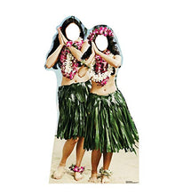 Load image into Gallery viewer, Advanced Graphics Hawaiian Hula Girls Stand - in Life Size Cardboard Cutout Standup - AT TEN Distribution
