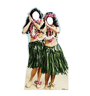 Advanced Graphics Hawaiian Hula Girls Stand - in Life Size Cardboard Cutout Standup - AT TEN Distribution