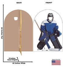 Load image into Gallery viewer, Advanced Graphics Hockey Boy Stand - in Life Size Cardboard Cutout Standup - AT TEN Distribution
