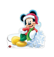 Advanced Graphics Holiday Mickey Mouse Life Size Cardboard Cutout Standup - Disney Holiday Collection - AT TEN Distribution