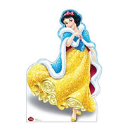 Advanced Graphics Holiday Snow White Life Size Cardboard Cutout Standup - Disney Holiday Collection - AT TEN Distribution