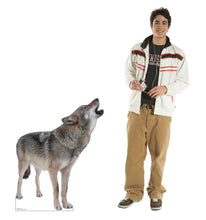 Load image into Gallery viewer, Advanced Graphics Howling Wolf Life Size Cardboard Cutout Standup - Made in USA - AT TEN Distribution
