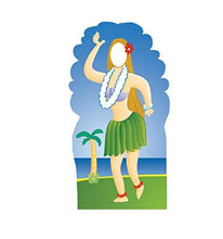 Load image into Gallery viewer, Advanced Graphics Hula Girl Stand - in Life Size Cardboard Cutout Standup - AT TEN Distribution
