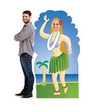 Load image into Gallery viewer, Advanced Graphics Hula Girl Stand - in Life Size Cardboard Cutout Standup - AT TEN Distribution
