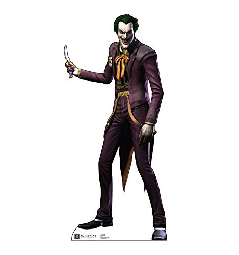 Advanced Graphics Joker Life Size Cardboard Cutout Standup - DC Comics Injustice: Gods Among Us - AT TEN Distribution