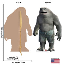 Load image into Gallery viewer, Advanced Graphics King Shark Life Size Cardboard Cutout Standup - WB The Suicide Squad (2021 Film) - AT TEN Distribution

