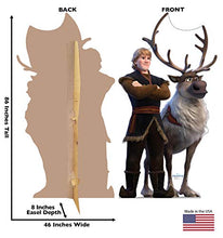 Load image into Gallery viewer, Advanced Graphics Kristoff &amp; Sven Life Size Cardboard Cutout Standup - Disney's Frozen II (2019 Film) - AT TEN Distribution
