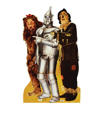 Load image into Gallery viewer, Advanced Graphics Lion, Tinman &amp; Scarecrow Life Size Cardboard Cutout Standup - The Wizard of Oz 75th Anniversary (1939 Film) - AT TEN Distribution

