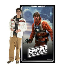 Load image into Gallery viewer, Advanced Graphics Luke Skywalker Backdrop Life Size Cardboard Cutout Standup - Star Wars: The Empire Strikes Back 40th Anniversary - AT TEN Distribution
