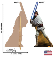 Load image into Gallery viewer, Advanced Graphics Luke Skywalker Life Size Cardboard Cutout Standup - Star Wars Classics Retouched - AT TEN Distribution

