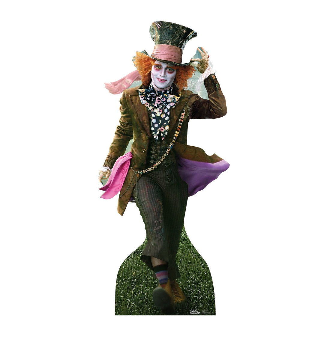 Advanced Graphics Mad Hatter Life Size Cardboard Cutout Standup - Disney's Alice in Wonderland (2010) - AT TEN Distribution