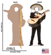 Load image into Gallery viewer, Advanced Graphics Mariachi Guitarron Standin 72" x 38" - AT TEN Distribution
