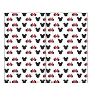 Advanced Graphics Mickey and Minnie Ears Step and Repeat Double Wide Life Size Cardboard Cutout Standup - AT TEN Distribution