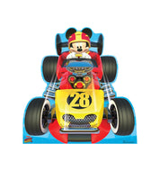 Advanced Graphics Mickey Roadster Life Size Cardboard Cutout Standup - Disney Junior's Mickey and The Roadster Racers - AT TEN Distribution
