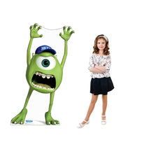 Load image into Gallery viewer, Advanced Graphics Mike Wazowski Life Size Cardboard Cutout Standup - Disney Pixar's Monsters University - AT TEN Distribution
