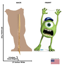 Load image into Gallery viewer, Advanced Graphics Mike Wazowski Life Size Cardboard Cutout Standup - Disney Pixar's Monsters University - AT TEN Distribution
