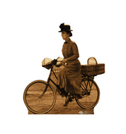 Advanced Graphics Miss Gulch on Bike Life Size Cardboard Cutout Standup - The Wizard of Oz 75th Anniversary (1939 Film) - AT TEN Distribution