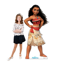 Load image into Gallery viewer, Advanced Graphics Moana Life Size Cardboard Cutout Standup - Disney's Moana - AT TEN Distribution

