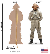 Load image into Gallery viewer, Advanced Graphics Mon Cal General Life Size Cardboard Cutout Standup - Star Wars: Episode IX - The Rise of Skywalker (2019 Film) - AT TEN Distribution
