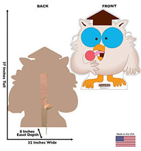 Load image into Gallery viewer, Advanced Graphics Mr. Owl Life Size Cardboard Cutout Standup - Tootsie Roll - AT TEN Distribution
