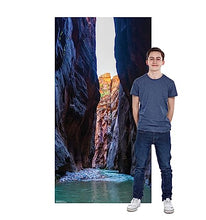 Load image into Gallery viewer, Advanced Graphics Narrows Zion National Park Backdrop Life Size Cardboard Cutout Standup - AT TEN Distribution
