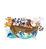Advanced Graphics Noah's Ark Life Size Cardboard Cutout Standup - Creative for Kids - AT TEN Distribution