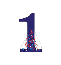 Load image into Gallery viewer, Advanced Graphics Number 1 Life Size Cardboard Cutout Standup - AT TEN Distribution
