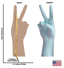 Load image into Gallery viewer, Advanced Graphics Number 2 Hand Cardboard Cutout Standup - AT TEN Distribution
