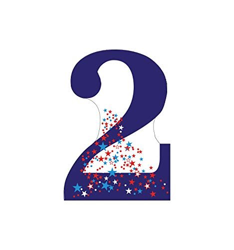 Advanced Graphics Number 2 Life Size Cardboard Cutout Standup - AT TEN Distribution