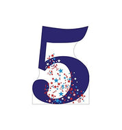 Advanced Graphics Number 5 Life Size Cardboard Cutout Standup - AT TEN Distribution