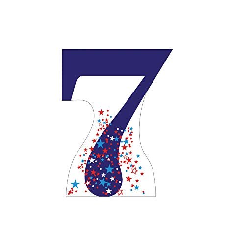 Advanced Graphics Number 7 Life Size Cardboard Cutout Standup - AT TEN Distribution