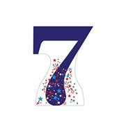 Advanced Graphics Number 7 Life Size Cardboard Cutout Standup - AT TEN Distribution