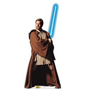 Advanced Graphics OBI - Wan Kenobi Life Size Cardboard Cutout Standup - Star Wars Prequel Trilogy - AT TEN Distribution