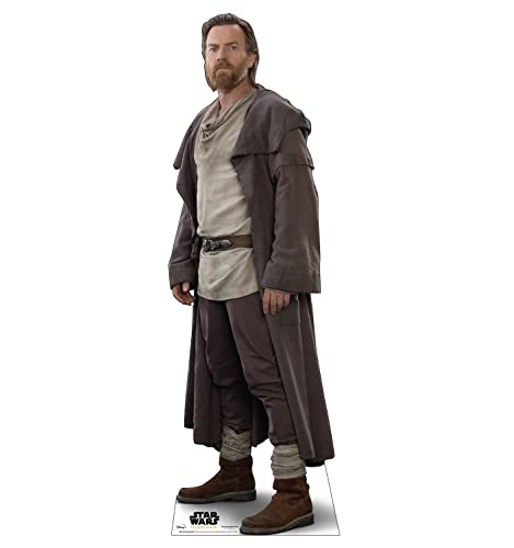 Advanced Graphics OBI - Wan Kenobi with Robes Cardboard Cutout Standup - OBI - Wan Kenobi (Lucas/Disney+ TV Series) - AT TEN Distribution