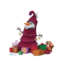 Load image into Gallery viewer, Advanced Graphics Olaf Knitted Tree Life Size Cardboard Cutout Standup - Olaf's Frozen Adventure (2017 Short Film) - AT TEN Distribution
