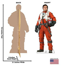 Load image into Gallery viewer, Advanced Graphics Poe Life Size Cardboard Cutout Standup - Star Wars Episode VII: The Force Awakens - AT TEN Distribution
